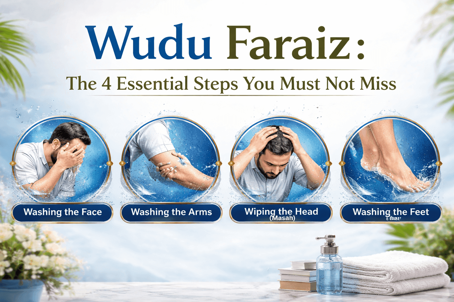 Wudu Faraiz: The 4 Essential Steps You Must Not Miss
