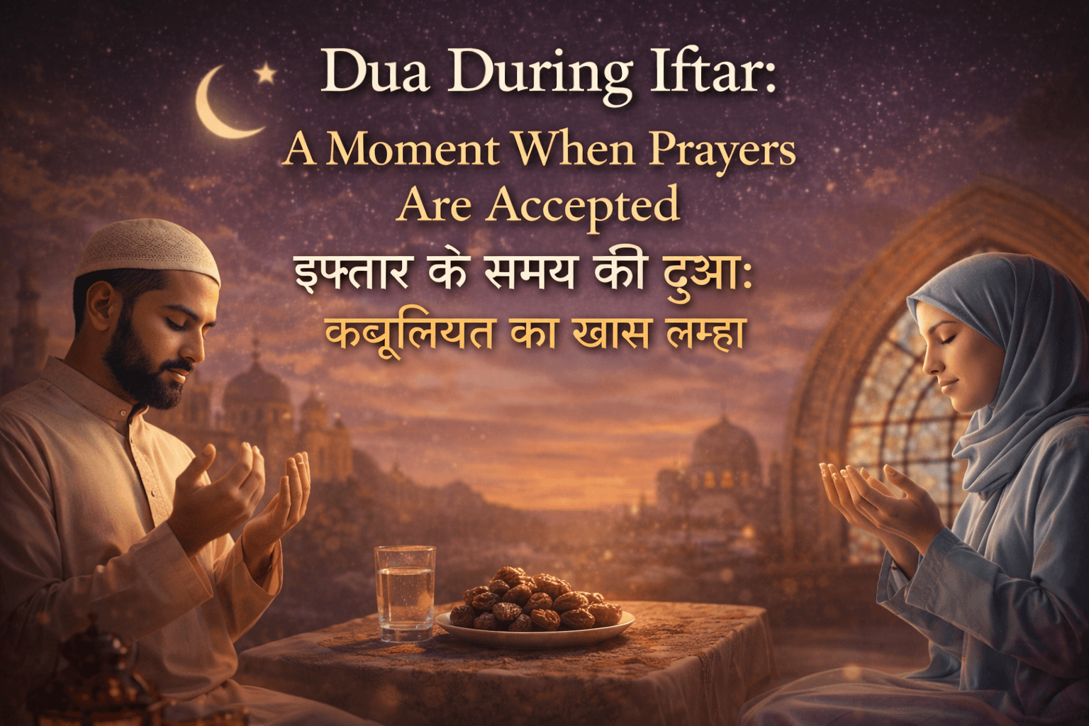 Dua During Iftar: A Moment When Prayers Are Accepted